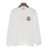 Худи Moncler Chest Logo Embroidered "White"