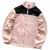 Толстовка Patagonia Bicolor With Zipper And Small Logo "Pink"