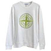 Свитшот Stone Island Large Logo Print "White"