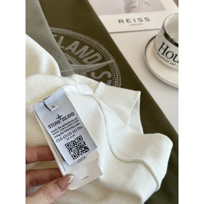 Свитшот Stone Island Large Logo Print "White" фото № 4