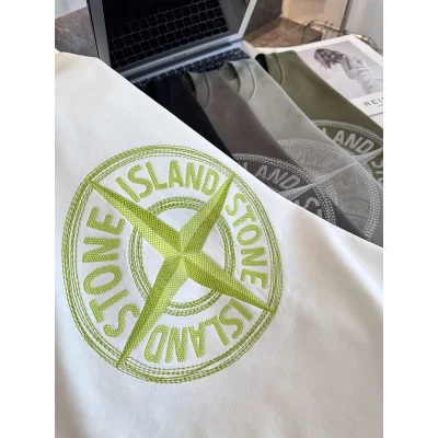 Свитшот Stone Island Large Logo Print "White" фото № 5