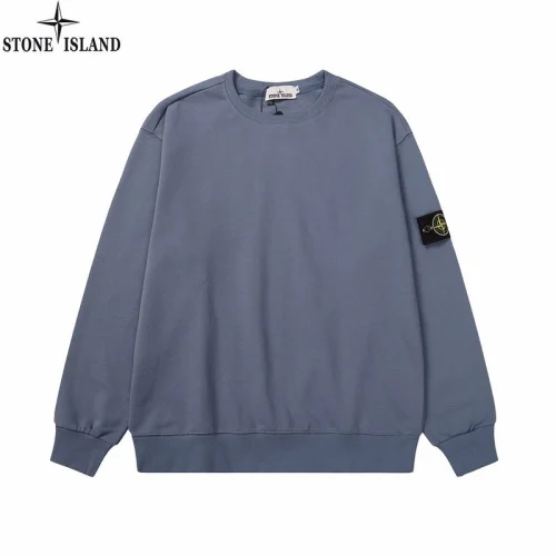 Свитшот Stone Island Black Ribbon "Blue/Gray"