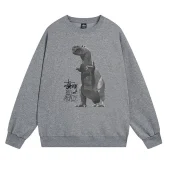 Свитшот Stussy Sad Tirex Big Meaty "Dark Gray"