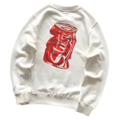 Свитшот Stussy Colorful Can With Logo Print "White"