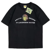 Футболка A Bathing Ape In Lukewarm Water - Text "Black"