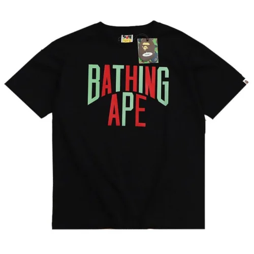 Футболка A Bathing Ape Having Red Letters "Black"