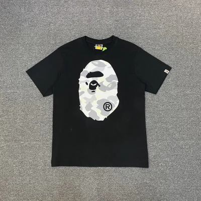 Футболка A Bathing Ape Luminous Print "Black" фото № 4