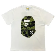 Футболка A Bathing Ape Standard Print-Logo "White/Green"