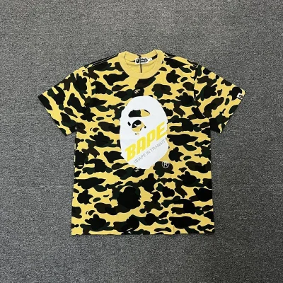 Футболка A Bathing Ape In Transit "Yellow/Black" фото № 2