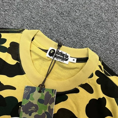 Футболка A Bathing Ape In Transit "Yellow/Black" фото № 3