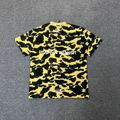 Футболка A Bathing Ape In Transit "Yellow/Black" фото № 6