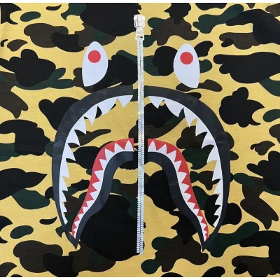 Футболка A Bathing Ape With A Lock "Yellow" фото № 2 Футболка A Bathing Ape With A Lock "Yellow" фото № 2