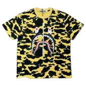 Футболка A Bathing Ape With A Lock "Yellow"