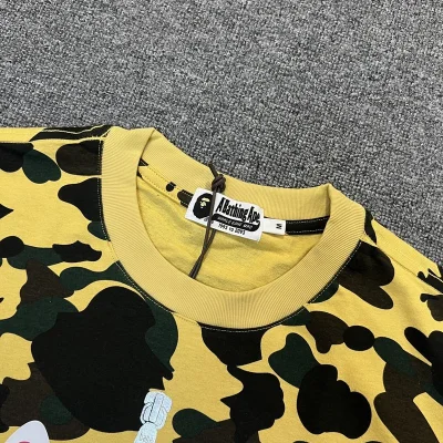 Футболка A Bathing Ape With A Lock "Yellow" фото № 4 Футболка A Bathing Ape With A Lock "Yellow" фото № 4