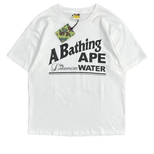 Футболка A Bathing Ape In Lukewarm Water "White"
