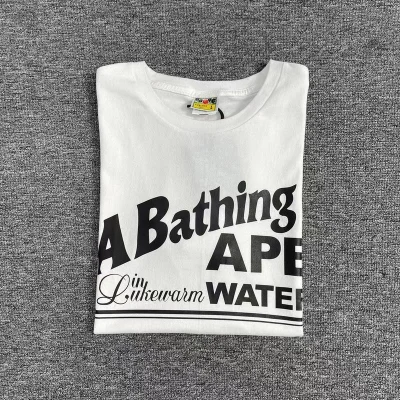 Футболка A Bathing Ape In Lukewarm Water "White" фото № 8 Футболка A Bathing Ape In Lukewarm Water "White" фото № 8