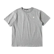 Футболка Acne Studios Cotton With An Emblem "Gray"