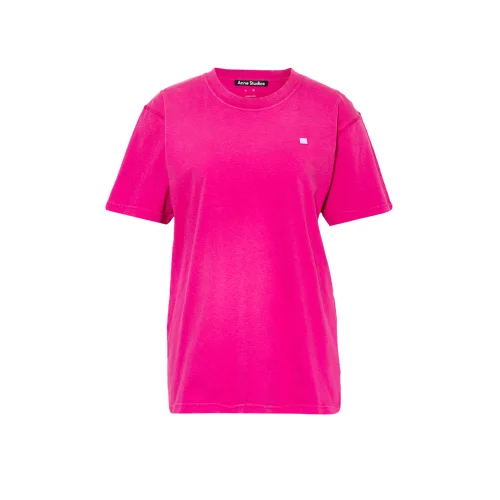 Футболка Acne Studios Classic Color "Pink"