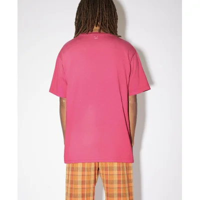 Футболка Acne Studios Classic Color "Pink" фото № 4