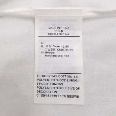 Футболка Air Jordan X Off White With Logos Brands "White" фото № 6