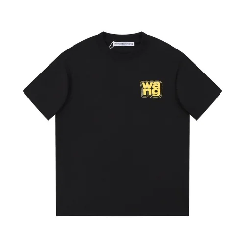 Футболка Alexander Wang New Yourk Inverted Text "Black"