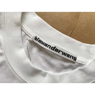 Футболка Alexander Wang By Syllables "White" фото № 2