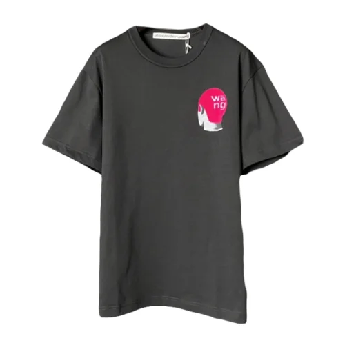 Футболка Alexander Wang Human Head "Black"