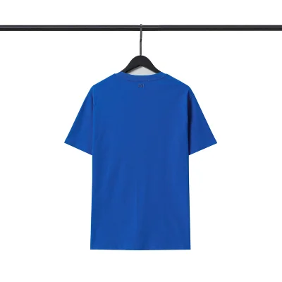 Футболка Amiri With Logo Print "Blue" фото № 2