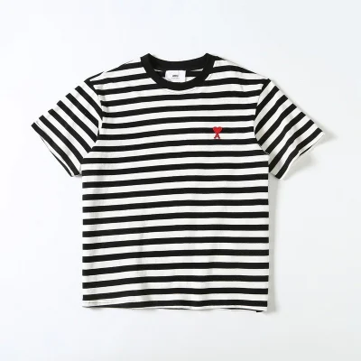 Футболка Amiri Sailor Style "Black/White" фото № 4