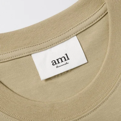 Футболка Amiri With Logo By Color "Brown" фото № 5