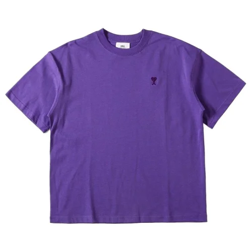 Футболка Amiri Base With Logo "Violet"
