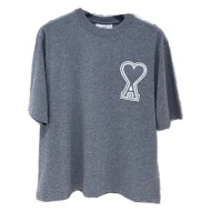 Футболка Amiri With Big Heart - Classic "Gray"