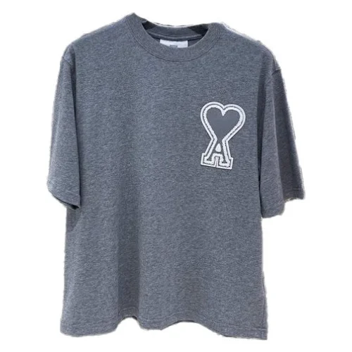 Футболка Amiri With Big Heart - Classic "Gray"