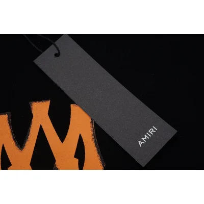 Футболка Amiri Flowing Logo "Black" фото № 6 Футболка Amiri Flowing Logo "Black" фото № 6