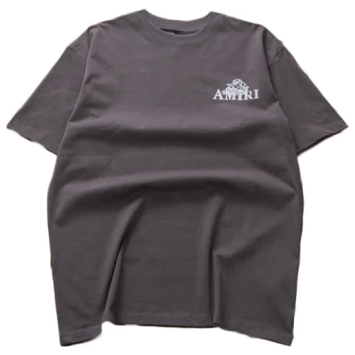 Футболка Amiri Logo And Angel "Brown"