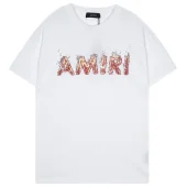 Футболка Amiri Flaming Logo "White"