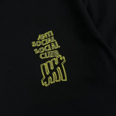 Футболка Anti Social Social Club With Logo Brand - Cotton "Black" фото № 5 Футболка Anti Social Social Club With Logo Brand - Cotton "Black" фото № 5