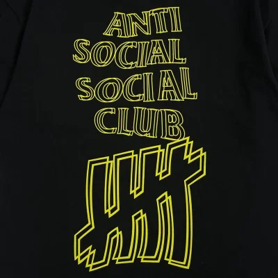 Футболка Anti Social Social Club With Logo Brand - Cotton "Black" фото № 6 Футболка Anti Social Social Club With Logo Brand - Cotton "Black" фото № 6