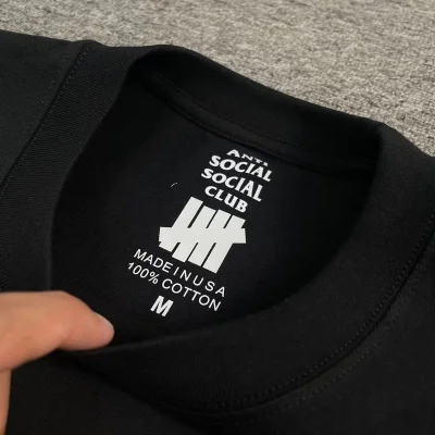 Футболка Anti Social Social Club With Logo Brand - Cotton "Black" фото № 8 Футболка Anti Social Social Club With Logo Brand - Cotton "Black" фото № 8