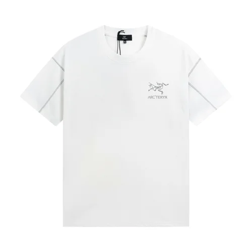 Футболка Arcteryx With Stripes On The Sleeves "White"