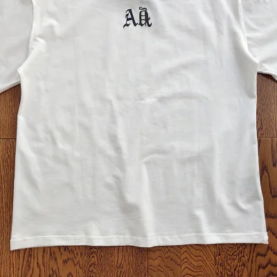 Футболка Askyurself Reflective Lettering And Logo "White/Black" фото № 7