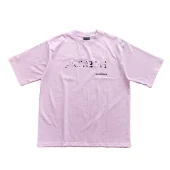 Футболка Balenciaga Usual Logo "Pink"