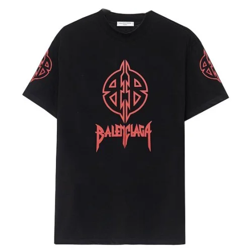 Футболка Balenciaga Pentagram Logo "Black"