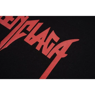 Футболка Balenciaga Pentagram Logo "Black" фото № 9