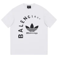 Футболка Balenciaga X Adidas With Text Logo And Emblem Футболка Balenciaga X Adidas With Text Logo And Emblem