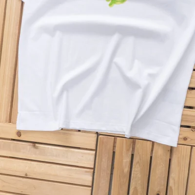 Футболка Balenciaga Front Inscription With Logo Symbols "White" фото № 8