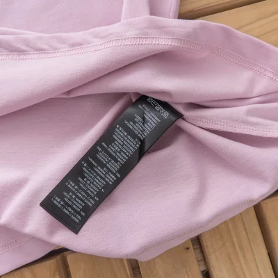 Футболка Balenciaga Logo From Rhinestones "Pink" фото № 7