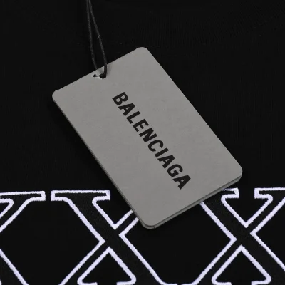 Футболка Balenciaga XXXL "Black" фото № 7