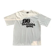 Футболка Balenciaga Voluminous Logo "White"