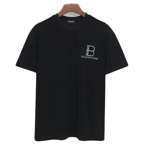 Футболки Balmain Paris Logo B "Black"